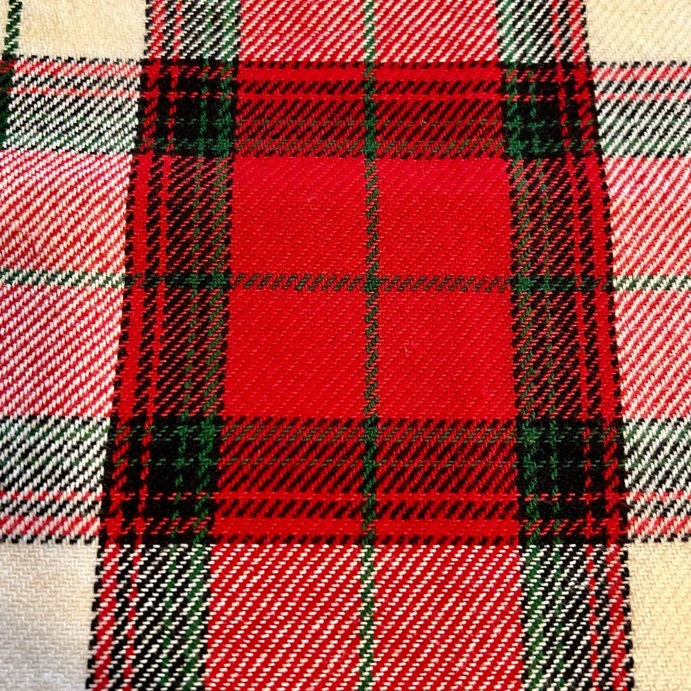 Sur La Table Holiday Plaid Napkins—Set of 3